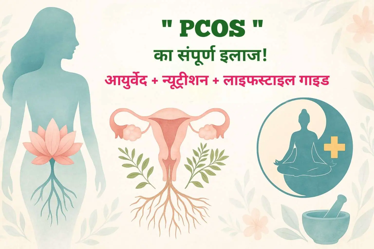 PCOS का सम्पूर्ण इलाज: आयुर्वेदिक उपचार, आधुनिक तरीके से