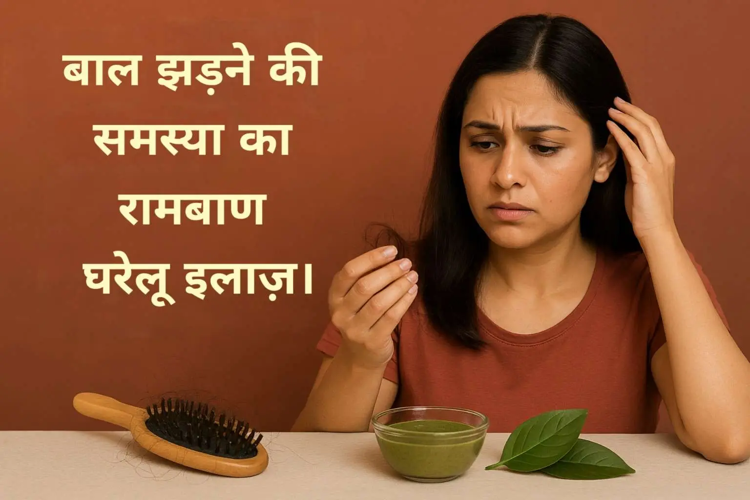 Hair Fall की समस्या का रामबाण घरेलू इलाज : आयुर्वेदिक नुस्खों से पाएं मजबूत और घने बाल! 2025