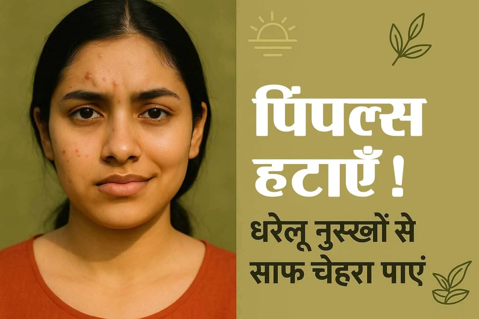 Pimples hataye naturally